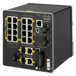 Cisco IE-2000-16PTC-GL &mdash; Комутатор промисловий керований L2+ Fast Ethernet USB IP30 672402 фото