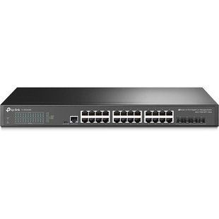 Сетевой коммутатор TP-Link TL-SG3428X &mdash; Коммутатор управляемый L2 24xLAN GbE 4xSFP+ 128 Гбит/с 729962 фото