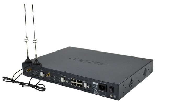VoIP-шлюз AP-GS2000 (шасси, процессор и блок питания), 2x10/100Mbps Ethernet (SIP&H.323), 3 слота, расширение до 12 GSM каналов AddPac ADD-AP-GS2000 695890 фото
