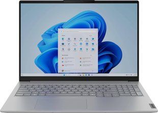 Lenovo ThinkBook 16 G8 IAL Arctic Grey (21SK0076RA) &mdash; Ноутбук 16" IPS 1920х1200 60 Гц Intel Core Ultra 5 225U 1.5-4.8 ГГц 12 ядер 16 ГБ DDR5 SSD 512 ГБ Wi-Fi 6Е Bluetooth 2хUSB 3.0 ОС Windows 11 Pro 1-63751 фото
