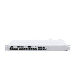 Мережевий комутатор Mikrotik Cloud Router Switch 312-4C+8XG-RM (CRS312-4C+8XG-RM) &mdash; Комутатор керований L3 8x 10 GbE 4x combo SFP+/RJ-45 692154 фото