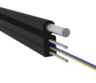 Кабель оптичний RCI FTTH-001-SM-MW, 1000 м (несучий сталевий дріт) 1-000979 фото
