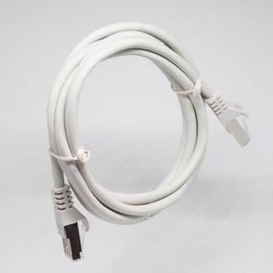 NetBasics CPC-FTP-6-CU-2-GREY &mdash; Патч-корд литий FTP Cat. 6 мідь 99.9% сірий 2 м 1-9723 фото