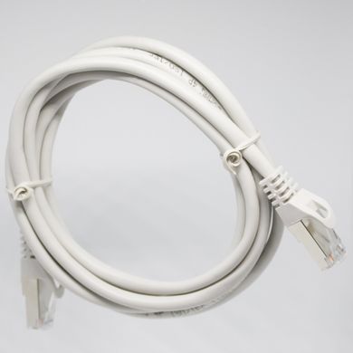 NetBasics CPC-FTP-6-CU-2-GREY &mdash; Патч-корд литий FTP Cat. 6 мідь 99.9% сірий 2 м 1-9723 фото