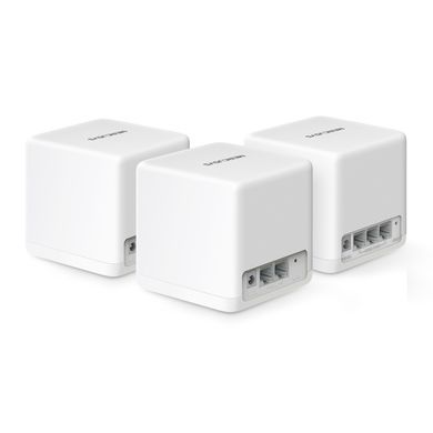 Роутер Mercusys HALO-H60X-3-PACK &mdash; Система Wi-Fi-Mesh Halo H60X AX1500, 3xGE LAN/WAN, 3мод 1-71785 фото