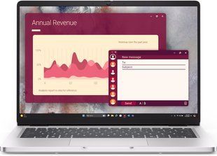 Dell Pro 14 PC14250 Platinum Silver (BTO108_PC14250_UA) &mdash; Ноутбук 14" IPS 1920x1200 60 Гц Intel Core Ultra 7 255U 1.7-5.2&nbsp;ГГц 12 ядер 32 ГБ DDR5 SSD 512 ГБ Wi-Fi 6Е Bluetooth 2хUSB 3.0 ОС Windows 11 Pro 1-63502 фото