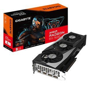 Gigabyte GV-R76GAMING OC-8GD &mdash; Видеокарта Radeon RX 7600 Gaming OC 8 ГБ GDDR6 1-46374 фото