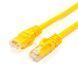 Патч-корд UTP Atcom RJ45, Cat.6, мідь, 0.5 м, жовтий 13479 фото