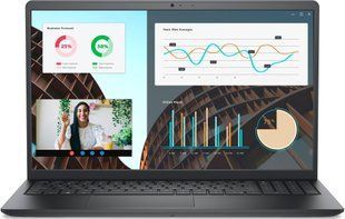 Dell N0092PVNB3530UA_W11P &mdash; Ноутбук Vostro 3530 15.6" FHD AG, Intel i5-1334U, 16GB, F512GB, UMA, Win11P, чорний 1-69688 фото
