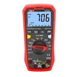 Uni-T UT161D &mdash; Цифровий мультиметр True RMS (аналог UT61D+) на 5999 відліків, 1000 В/20 А 1-35873 фото