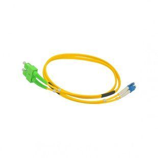 CMS PC-7SC/APC-LC/UPC(SM)D(ON)S &mdash; Патч-корд оптичний SC/APC-LC/UPC SM 7 м Duplex Slim 1-27582 фото