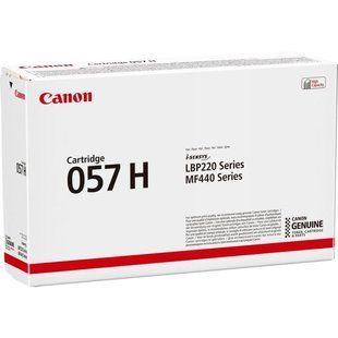 Canon 3010C002AA &mdash; Тонер-картридж 057H чорний 10К 1-15534 фото