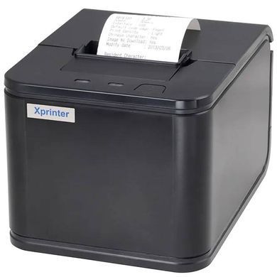 Xprinter XP-C58H &mdash; Друкарка чеків Xprinter XP-C58H (термодрук, 120 мм/с, стрічка 58 мм, USB, чорний) 1-62675 фото