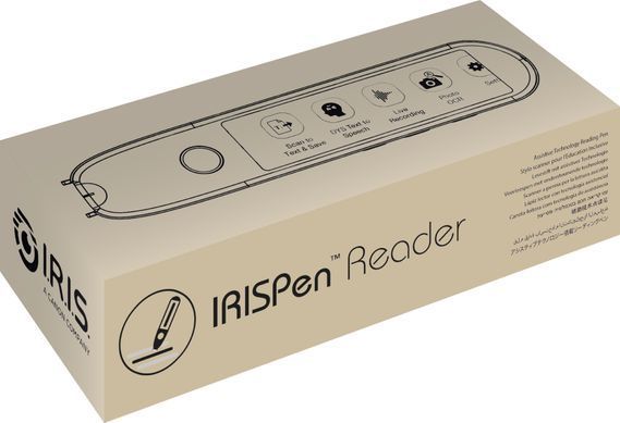 Canon 463244 &mdash; Сканер-ручка Canon IRISPen Reader 8 (USB, 1200 mAh, RAM 2GB/ROM 16GB, мобільна, чорно-біла) 1-62775 фото