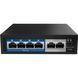Switch (свитч) Netis P106C &mdash; Коммутатор неуправляемый 4xFE PoE 2xFE 1-7485 фото 2