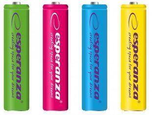 Esperanza EZA107 &mdash; Акумулятор AAA 1000 mAh Ni-MH 4шт 1-15270 фото