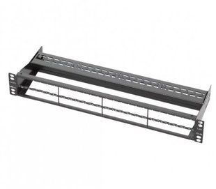 Патч-панель для 48 модулів LANscape 1.5U 19" чорна Corning WAXWSV-04808-C002 704254 фото