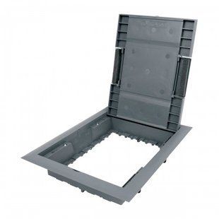 Kopos KOPOBOX 80_LB &mdash; Люк для підлоги IP30 без вставок темно-сіра 1-17993 фото