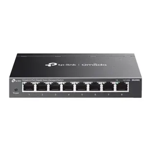 TP-Link ES208G — Комутатор керований L2, Omada, 8х GE