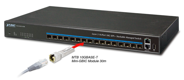 Модуль оптический SFP+ 10 км 1310 нм LC Planet MTB-LR 685080 фото