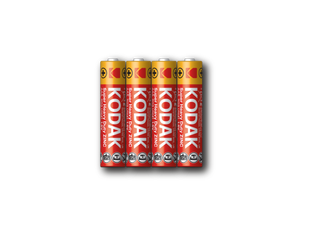 Kodak Extra Heavy Duty R3 AAA BL (30411715/B) &mdash; Батарейки сольові AAA (R03), 4 шт., коробка 1-31629 фото