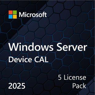 Microsoft EP2-25243 &mdash; Windows Server 2025 CAL 5 Device англ, ОЕМ без носителя 1-68040 фото