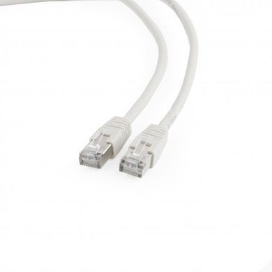 Cablexpert PP6-20M &mdash; Патч корд, FTP, категорія 6, литий, 50u" штекер з фіксатором, 20 м, сірий 1-24424 фото
