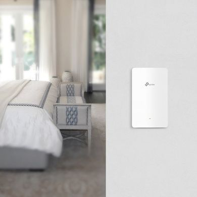 Точка доступа TP-Link EAP225 WALL &mdash; Точка доступа внутренняя 802.11ас 1xGE 3xGE PoE MU-MIMO 1-9683 фото
