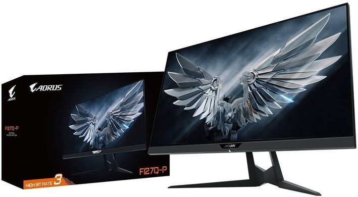 AORUS FI27Q-P-EK &mdash; монитор LCD 27" FI27Q-P 2xHDMI DP 2xUSB30 ANC IPS 2560x1440 165 Гц 1 мс DCI-P3 95% 1-7972 фото
