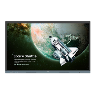 BenQ 9H.F9FTK.DE8 &mdash; 75" 16:9 інтерактивний IPS UHD РК дісплей, 18/7, 450 кд/м2, ОС Андроід 13, Precision IR технологі 1-75497 фото