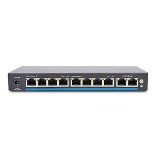 Мережевий комутатор ATIS PoE-1010-8P/250m &mdash; Комутатор некерований 10xFE PoE 120 Вт 13272 фото