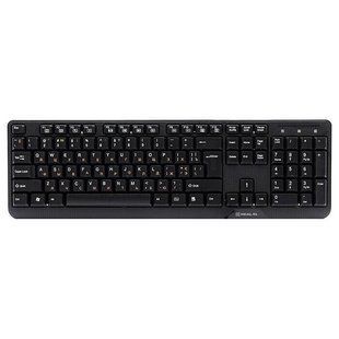 Real-El 500 Black &mdash; Клавиатура Standard 719066 фото
