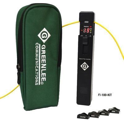 Ідентифікатор активного волокна FI-100 KIT Greenlee GT-FI-100 KIT 695696 фото