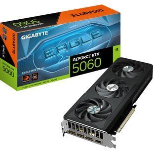 Gigabyte GV-N5060EAGLEMAX OC-8GD &mdash; Відеокарта GIGABYTE NVIDIA GV-N5060EAGLEMAX OC-8GD GV-N5060EAGLEMAX OC-8GD 1-75048 фото