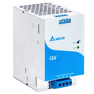 Delta DRP024V240W3BN &mdash; Джерело живлення 240 Вт, 24В/10А, 3ф, кріплення на DIN-рейку 1-29799 фото