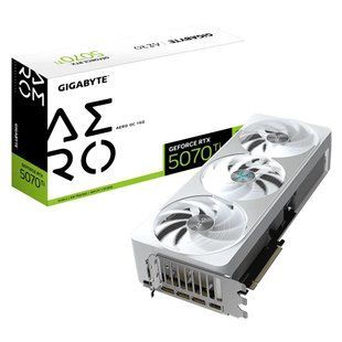 Gigabyte Nvidia GeForce RTX 5070 Ti Aero OC 16G (GV-N507TAERO OC-16GD) &mdash; Видеокарта 16 ГБ GDDR7 256-bit 1-77792 фото