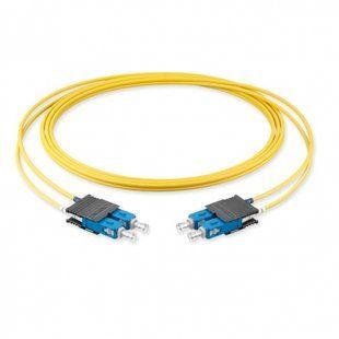 Оптичний патч-корд SC/UPC-SC/UPC OS2 Duplex LSZH 2м Corning 727202R5Z31002M 63320 фото