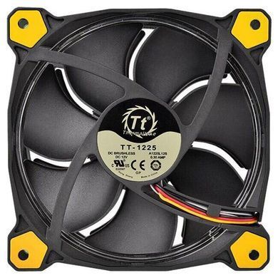 Thermaltake CL-F038-PL12YL-A &mdash; Вентилятор Riing 12 LED Yellow 460532 фото