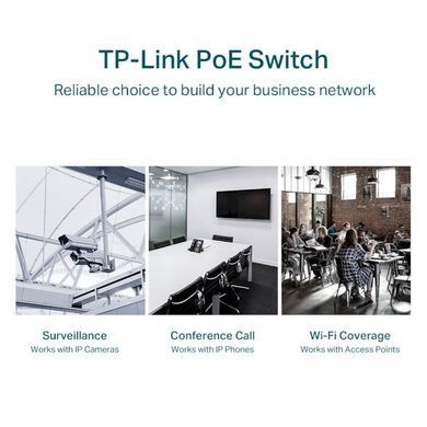 Сетевой коммутатор TP-Link TL-SG1428PE &mdash; Коммутатор настраиваемый L2+ 26xLAN GbE 2xSFP 56 Гбит/с PoE 250 Вт 729971 фото