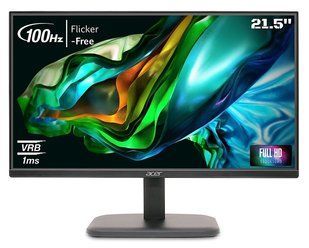 Acer EK220QE3BI &mdash; Монітор IPS, 21.5", 1920х1080, 100 Гц, AMD FreeSync, VGA, HDMI (UM.WE0EE.303) 1-46982 фото