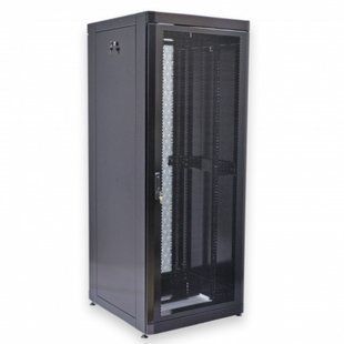 Серверна шафа CMS UA-MGSE4588MPB &mdash; Серверна шафа підлогова, 19", 45U, 800х865 мм, перфоровані двері 1-11830 фото
