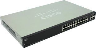 Мережевий комутатор Cisco SLM2024PT-EU &mdash; Комутатор Smart Gigabit Ethernet PoE 001-126 фото
