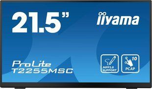 Iiyama ProLite (T2255MSC-B1) &mdash; Монитор сенсорный IPS, 21.5", 1920x1080, 60 Гц, 1xHDMI, 1xDP, 2xUSB 3.0 1-47134 фото