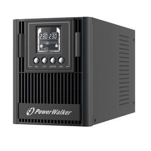 Источник бесперебойного питания PowerWalker VFI 1000 AT (10122180) &mdash; ИБП online Tower 1000 ВА/800 Вт Schuko AVR LCD USB PF=0.90 1-29311 фото
