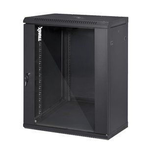 Серверный шкаф Trinix TRX-15U/600*600*770 &mdash; Коммутационный шкаф Trinix TRX-15U/600x600x770 Black 1-65763 фото