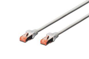 Digitus DK-1644-030-10 &mdash; Патч-корд Сат.6, S-FTP, 2хRJ-45, LSZH, 3 м, серый (БУ) 9-14862 фото
