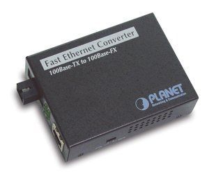 Planet FT-806A20 &mdash; Медиаконвертер неуправляемый 1x10/100 Base-Tx 1xSC одномод 1310/1550 нм 20 км WDM 992816 фото