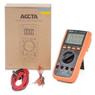 Accta AT-280 &mdash; Цифровий мультиметр True RMS на 1999 відліків, 1000 В/20 А 1-35983 фото