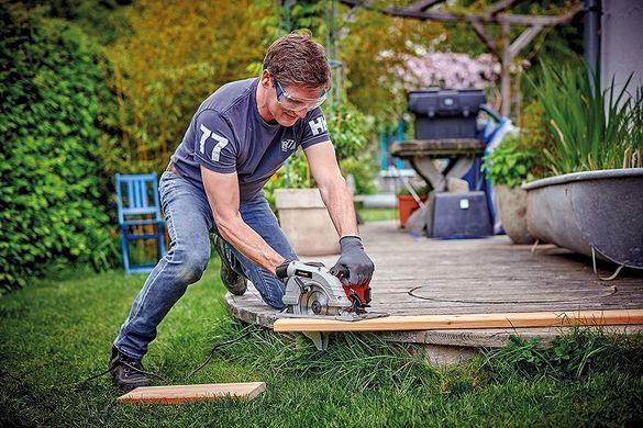 Einhell 4331005 &mdash; Пила циркулярна TE-CS 190/1, 1500Вт, диск 190х30х2.4мм, 6.47кг 1-70648 фото
