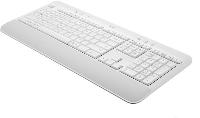 Logitech Signature K650 (920-010977) &mdash; Клавіатура мембранна, радіо/Bluetooth, біла 1-45267 фото